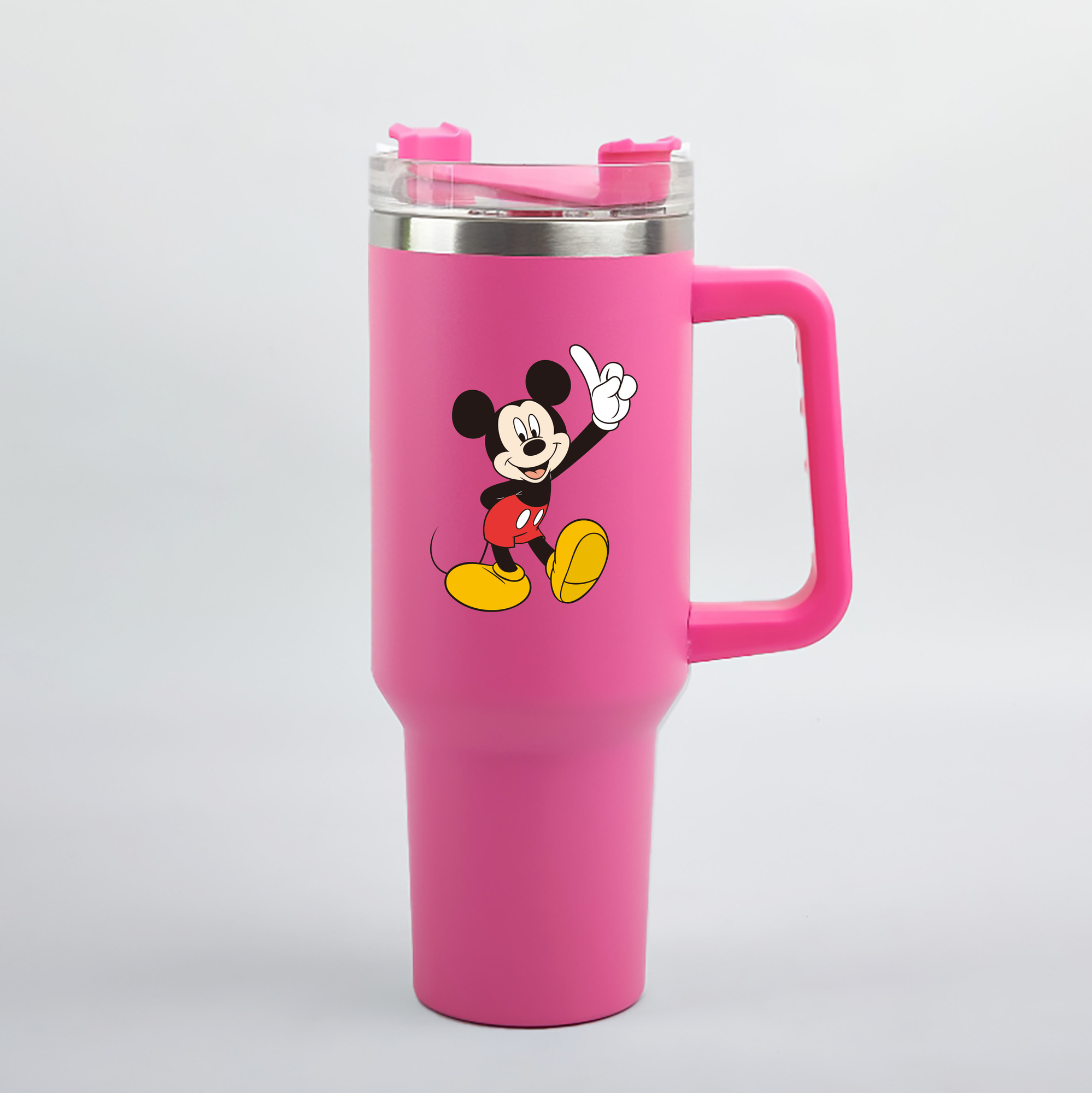 （画像用） ミッキーマウス Mickey Mouse 1200mL車用タンブラー（カラープリント）